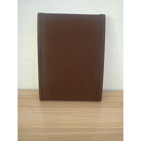 Ross Simons Jewelry Pouch Holder Bag case brown with box presentation case - Picture 7 of 7